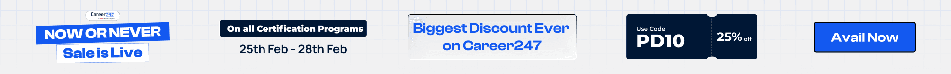 Bottom bar call to action