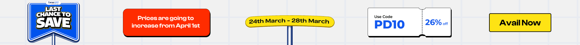 Bottom bar call to action