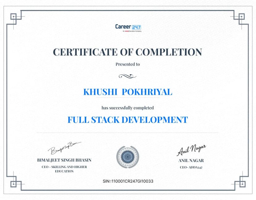 Full Stack Courses | Career247